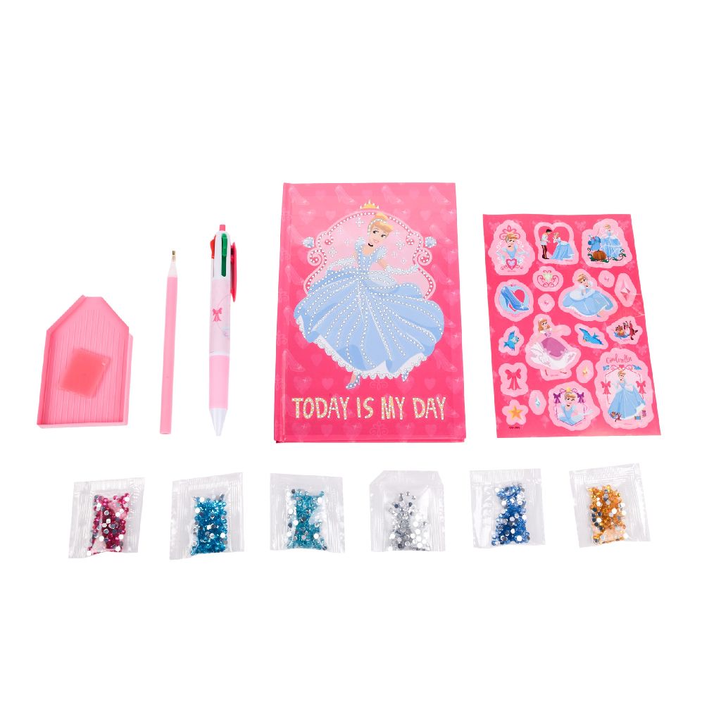 Princess diary deco set diamond painting Cinderella