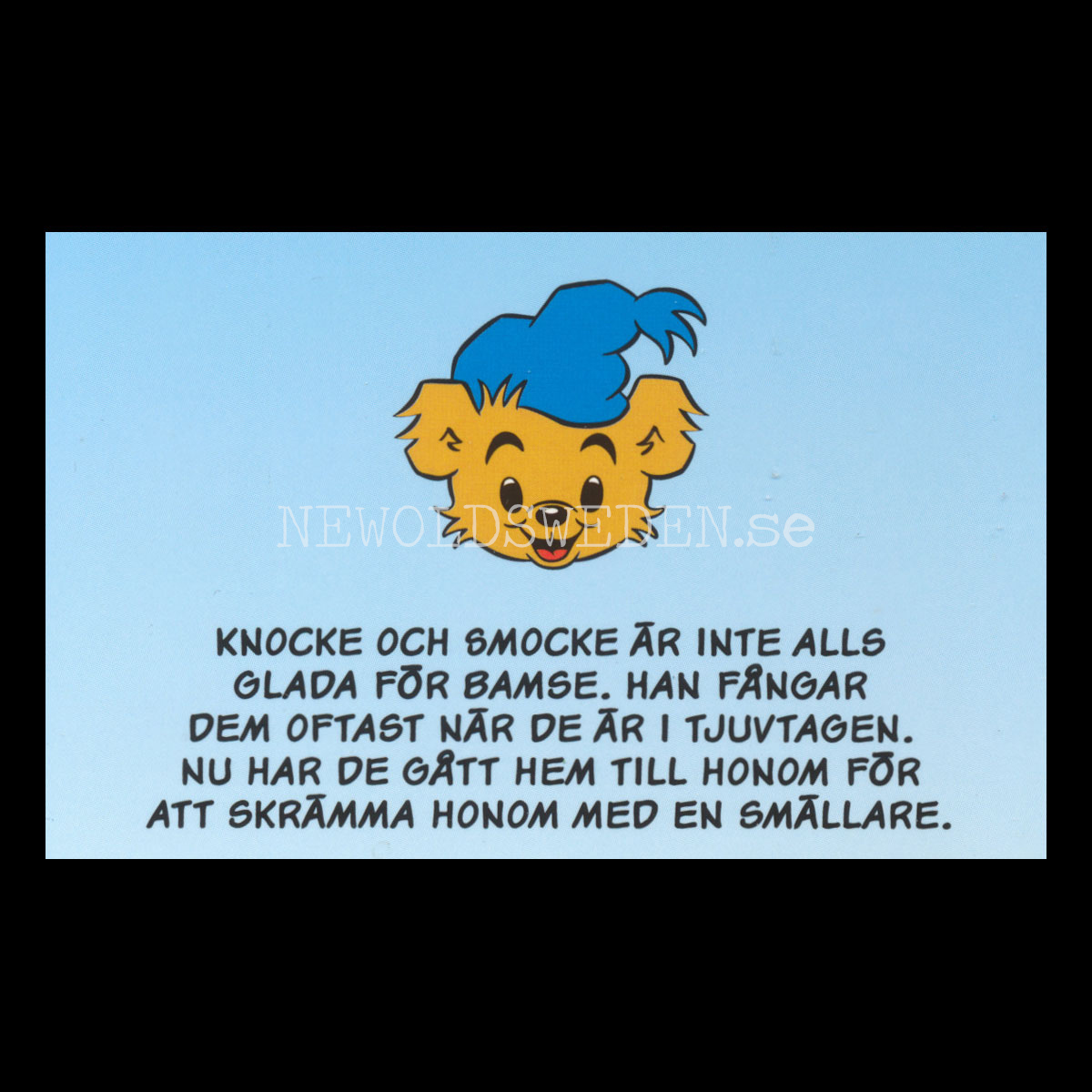 KNOCKE OCH SMOCKE BLIR RÄDDA - BAMSE MINIBÖCKER - MB202 - 2