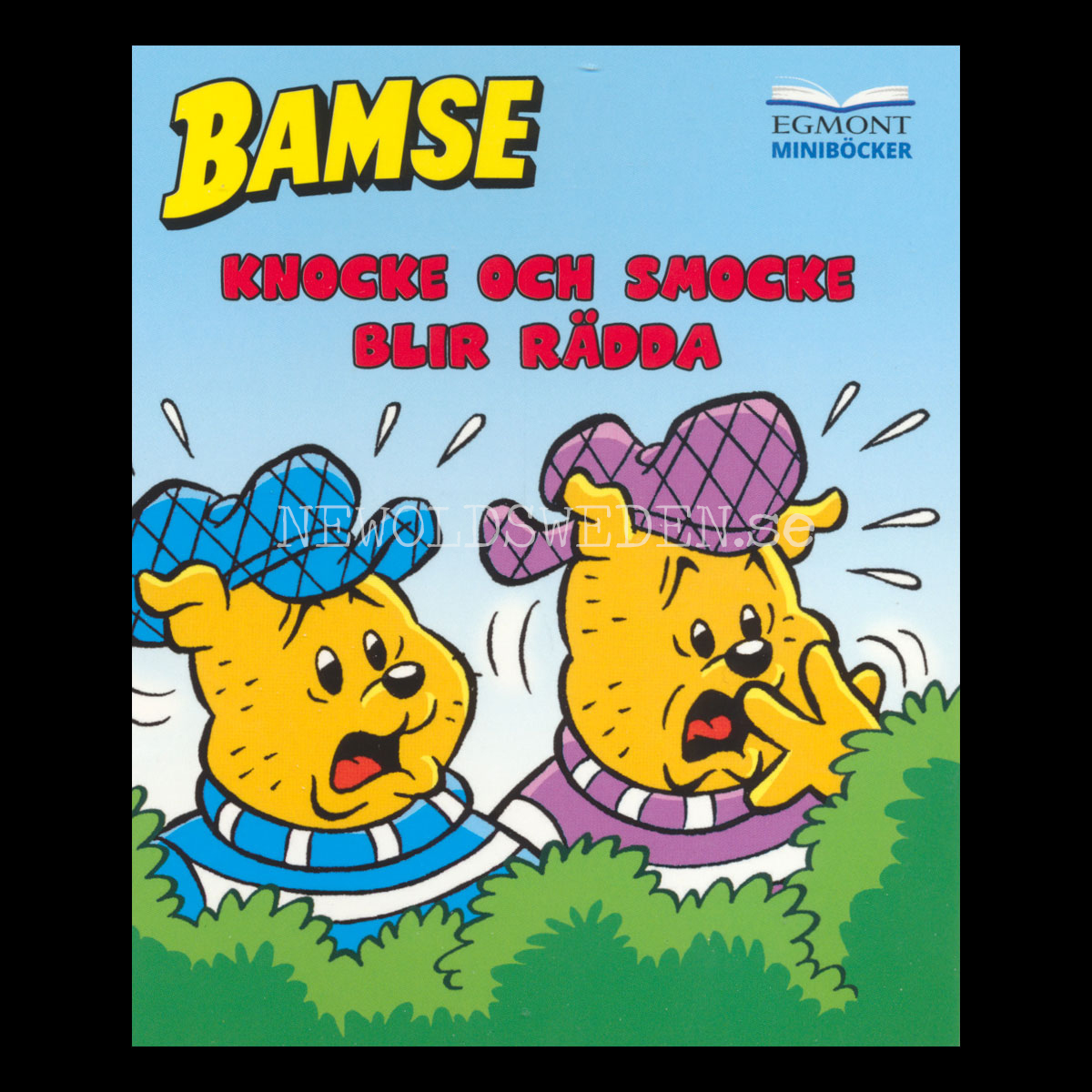 KNOCKE OCH SMOCKE BLIR RÄDDA - BAMSE MINIBÖCKER - MB202