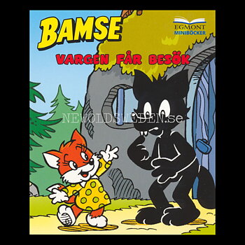 VARGEN FÅR BESÖK - BAMSE MINIBÖCKER - MB202