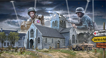 1/72 Battle of Normandy  Sainte-Mère-Église  6 June1944