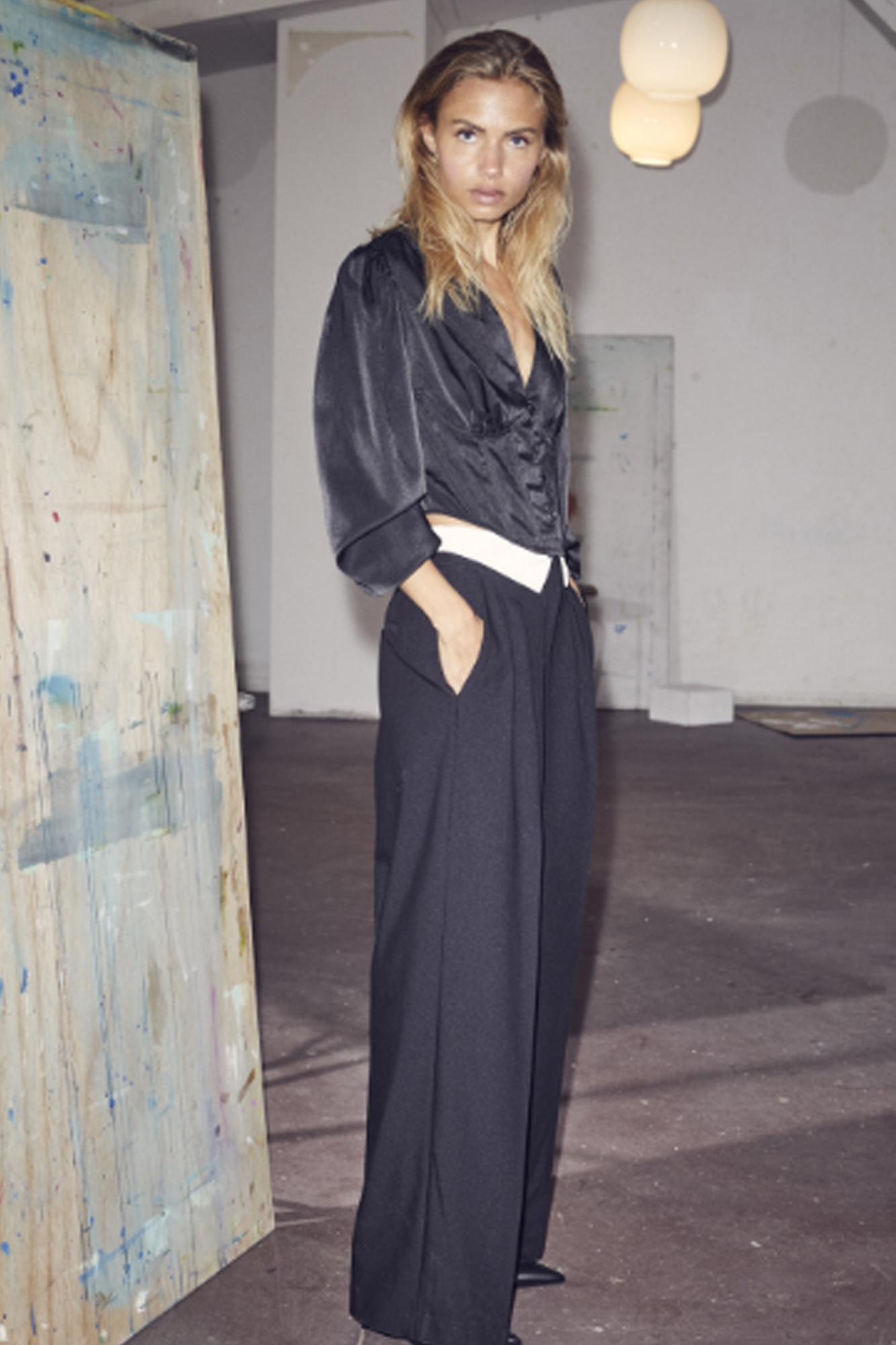 Co'couture Taracc Flip Waist Pant - LIVE DISPLAY - - 3