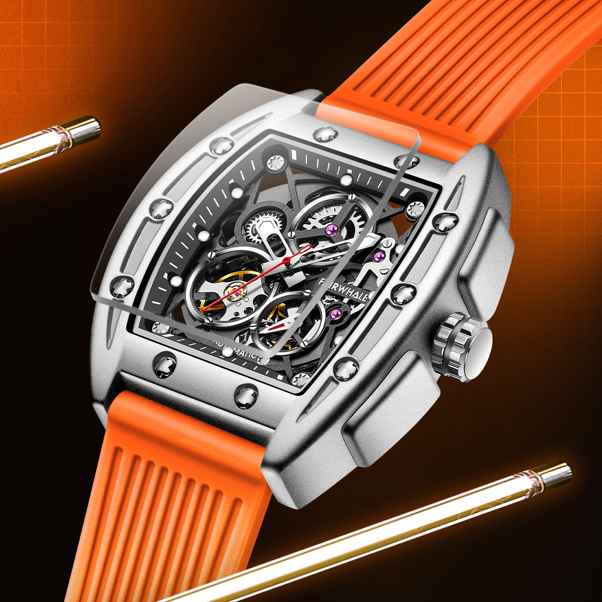 Mark Fairwhale Dominion Orange Rubber - 6