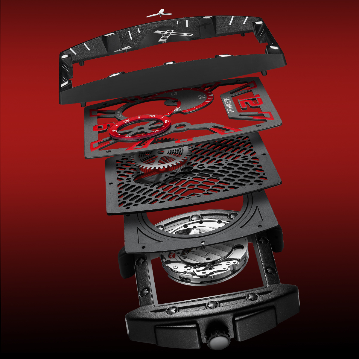 Mark Fairwhale Mordred Black Blue Rubber Leather - 4