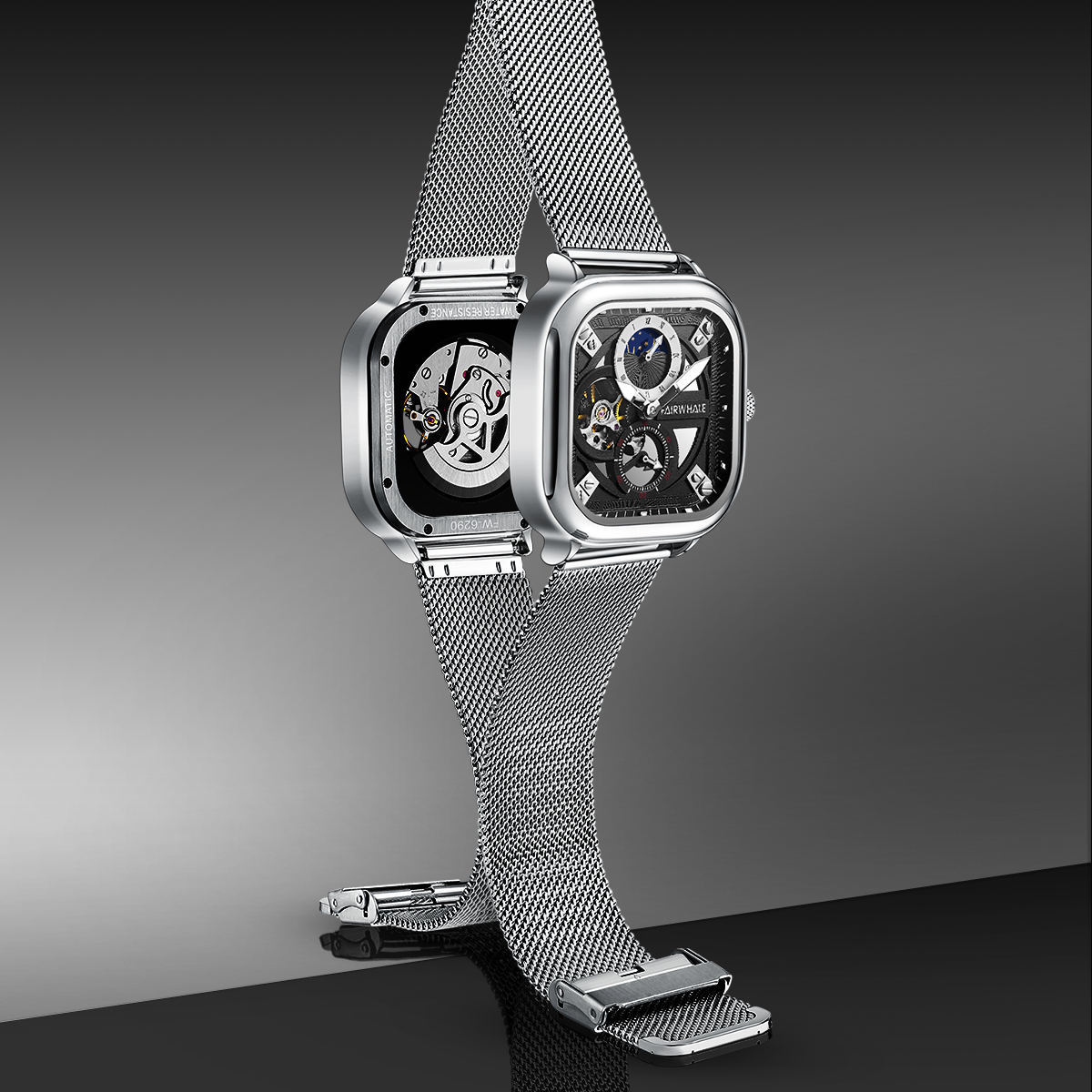 Mark Fairwhale Griffon Silver Mesh - 3