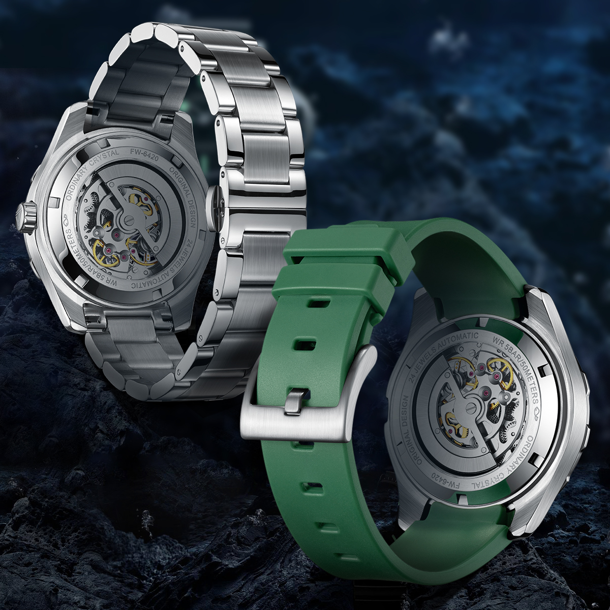 Mark Fairwhale Archon Green Rubber - 7