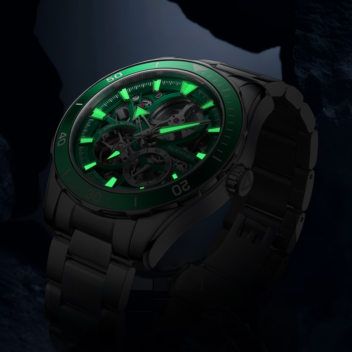 Mark Fairwhale Archon Green Rubber - 8