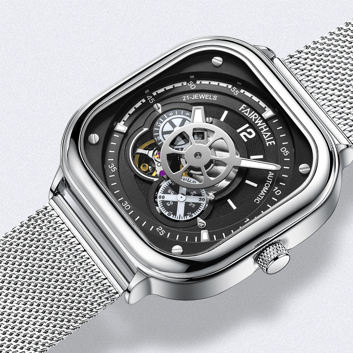 Mark Fairwhale Odyssey Silver Mesh - 5
