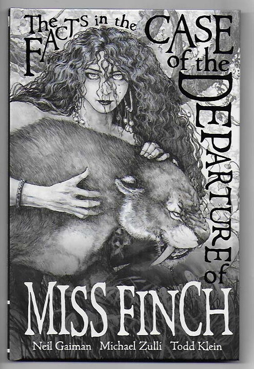 Facts in The Case of The Departure of Miss Finch HC NM- Neil Gaiman