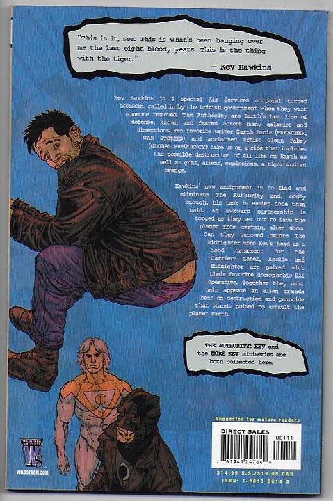 Authority: Kev TP VF/NM