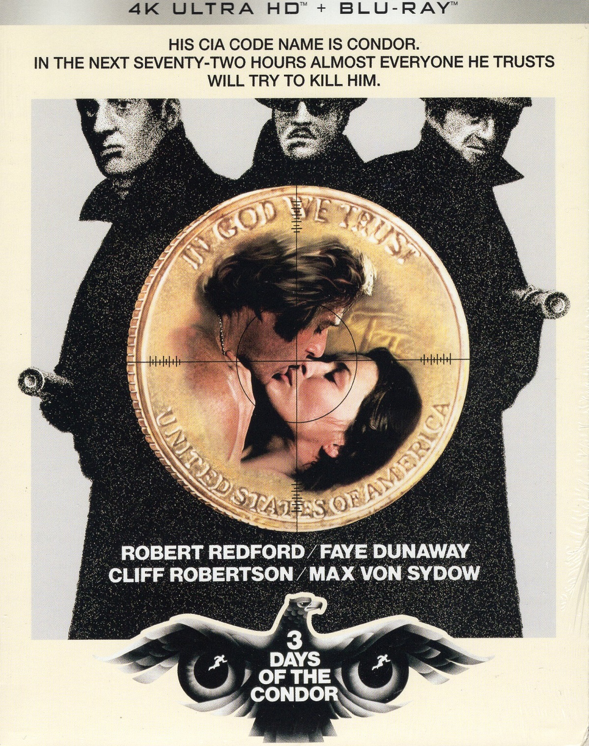 Three Days of the Condor (ej svensk text) (4K Ultra HD + Blu-ray)