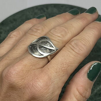Silverring  LEAFY 