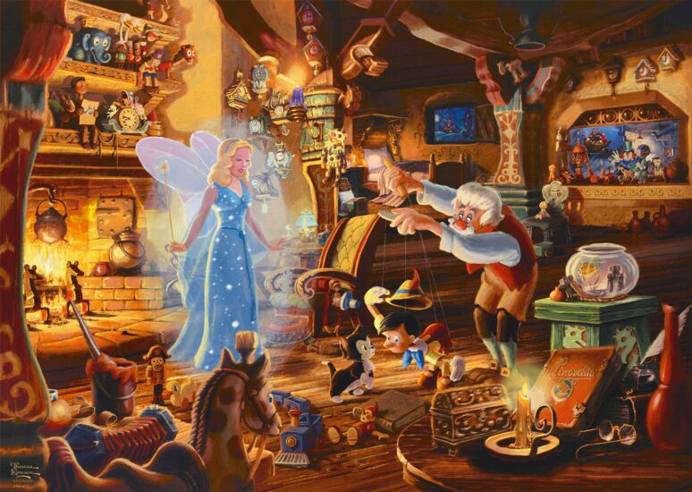 Pinocchio Disney Dream Collection 1000 Bitar Schmidt TK
