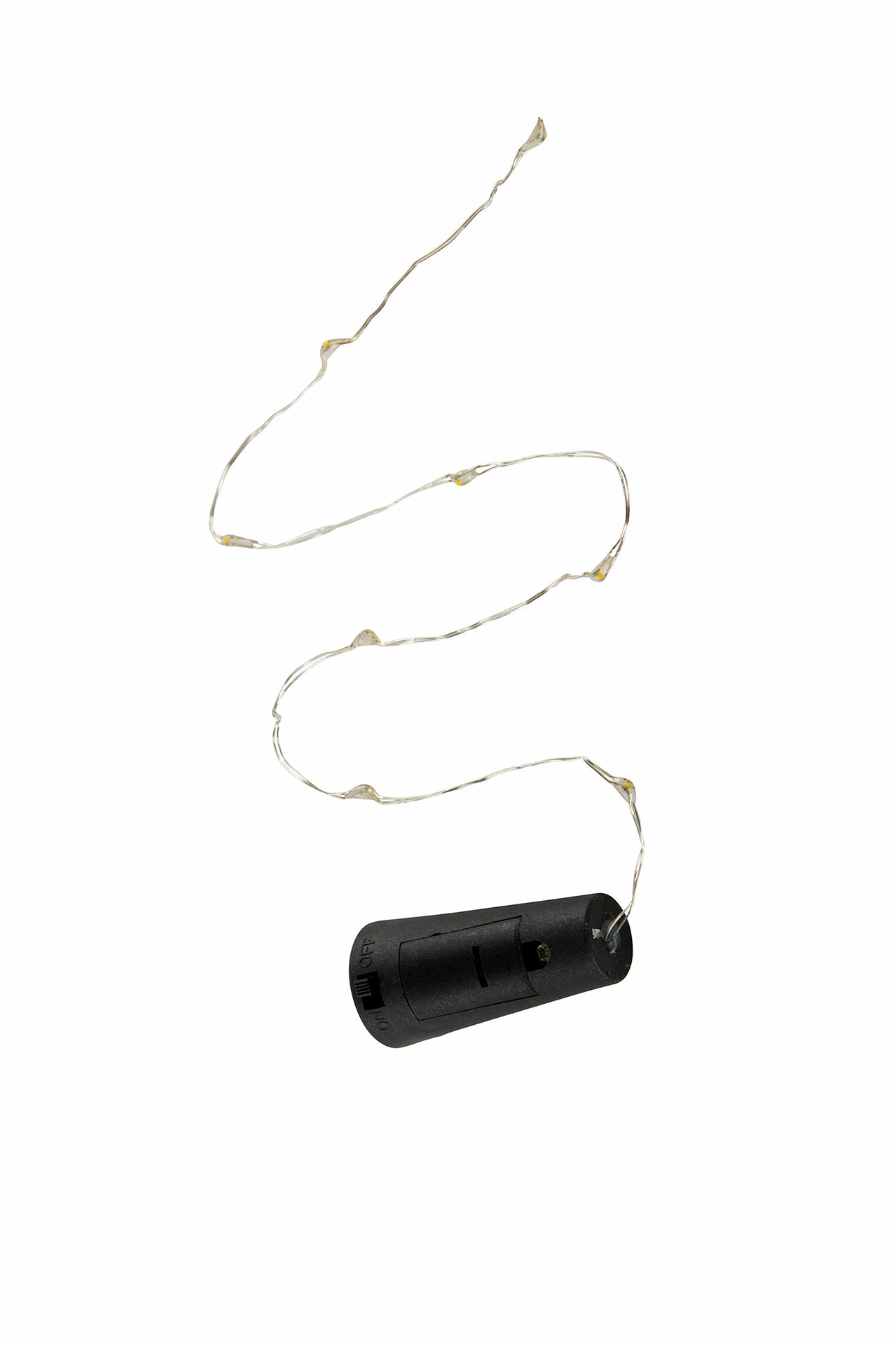 LED string lights/cork/bottle incl. battery - String lights for bottle - Dew Drop - 5