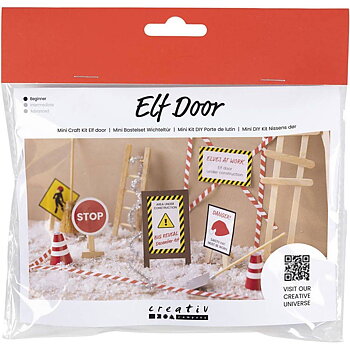 Nissedörr byggarbete DIY-kit komplett förpackning
