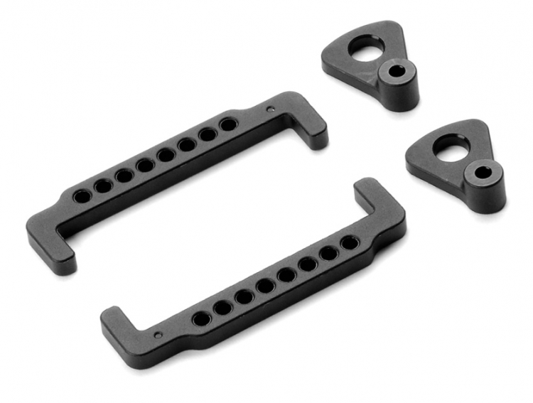 Composite LiPo Battery Backstop for Bent Sides Chassis (2+2)