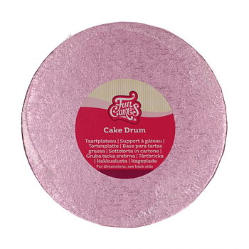 Tårtbricka Rosa 20 cm