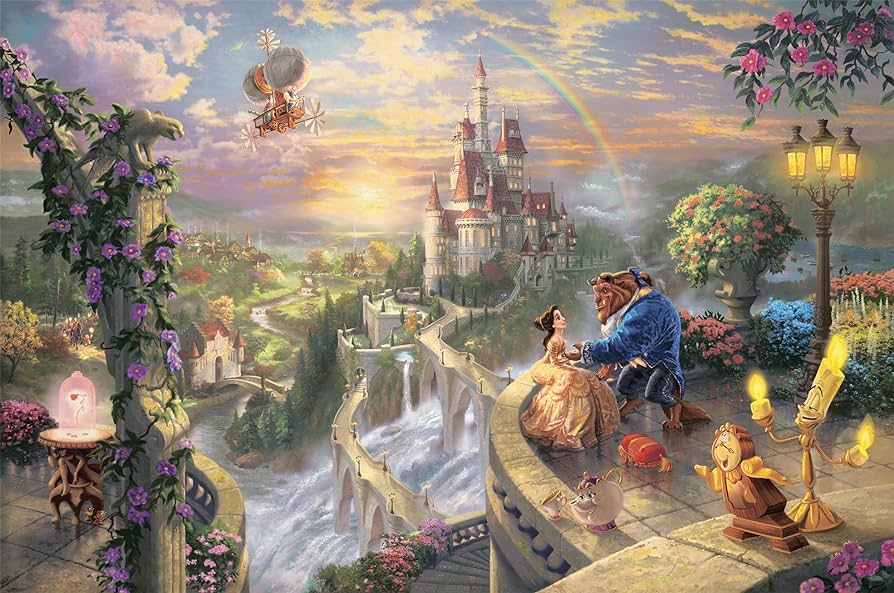 Beauty And The Beast Falling In Love 1000 Bitar Schmidt TK