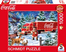 Coca Cola - Classic  Christmas Truck 1000 Bitar Schmidt - 2