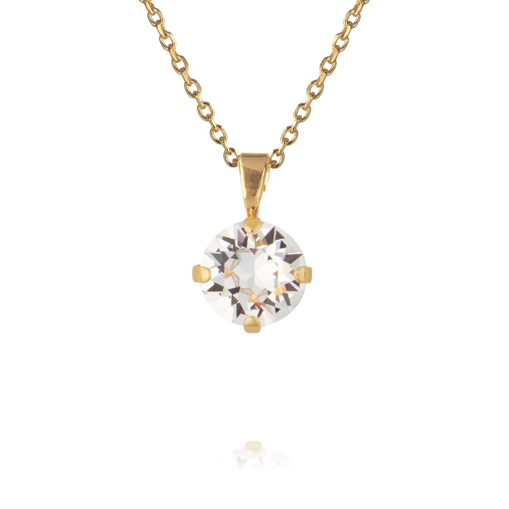 Caroline Svedbom Classic Petite halsband guld crystal - 2