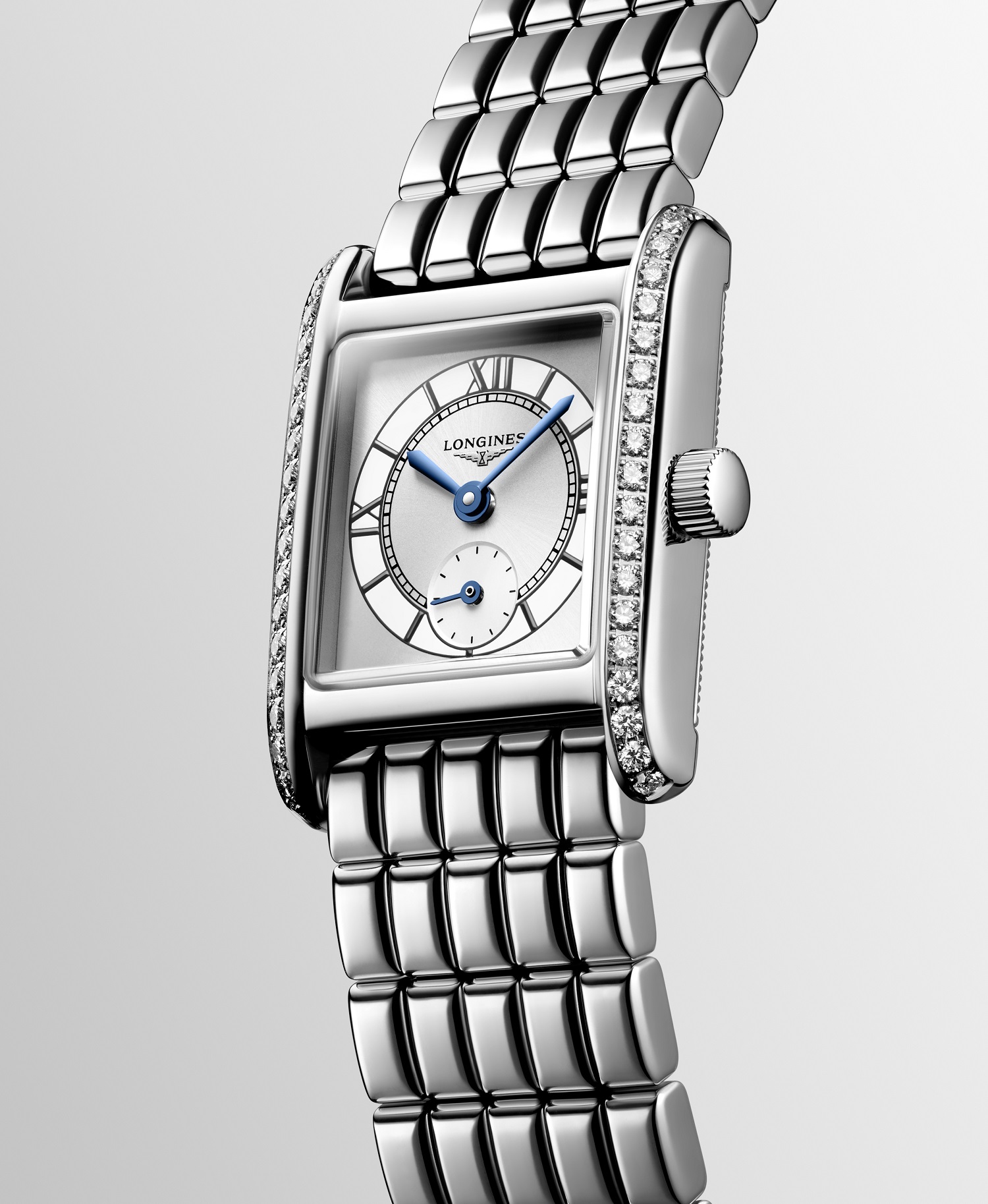 L5.200.0.75.6 Longines Mini DolceVita Cosmo diamant bezel 21,50 X 29,00