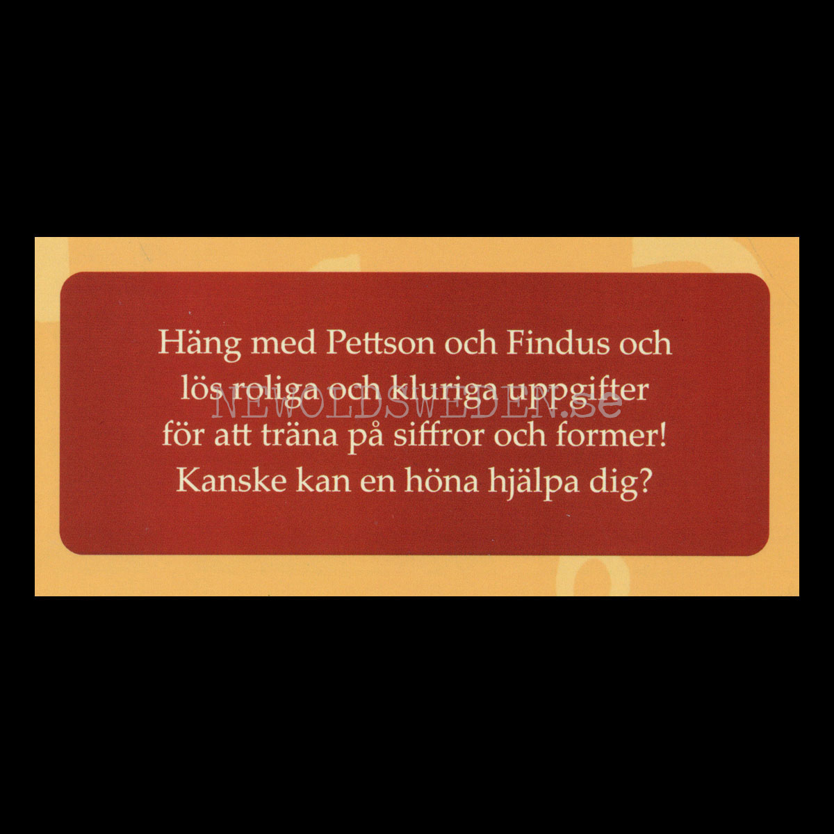 Pettson & Findus - Siffror och former - L30 - 4
