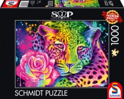 Neon Rainbow Leopard 1000 Bitar Schmidt - 2