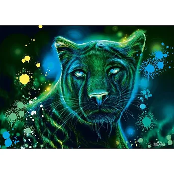Neon Blue Green Phanter 1000 Bitar Schmidt