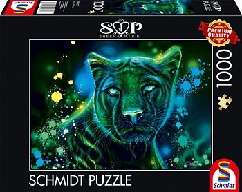 Neon Blue Green Phanter 1000 Bitar Schmidt