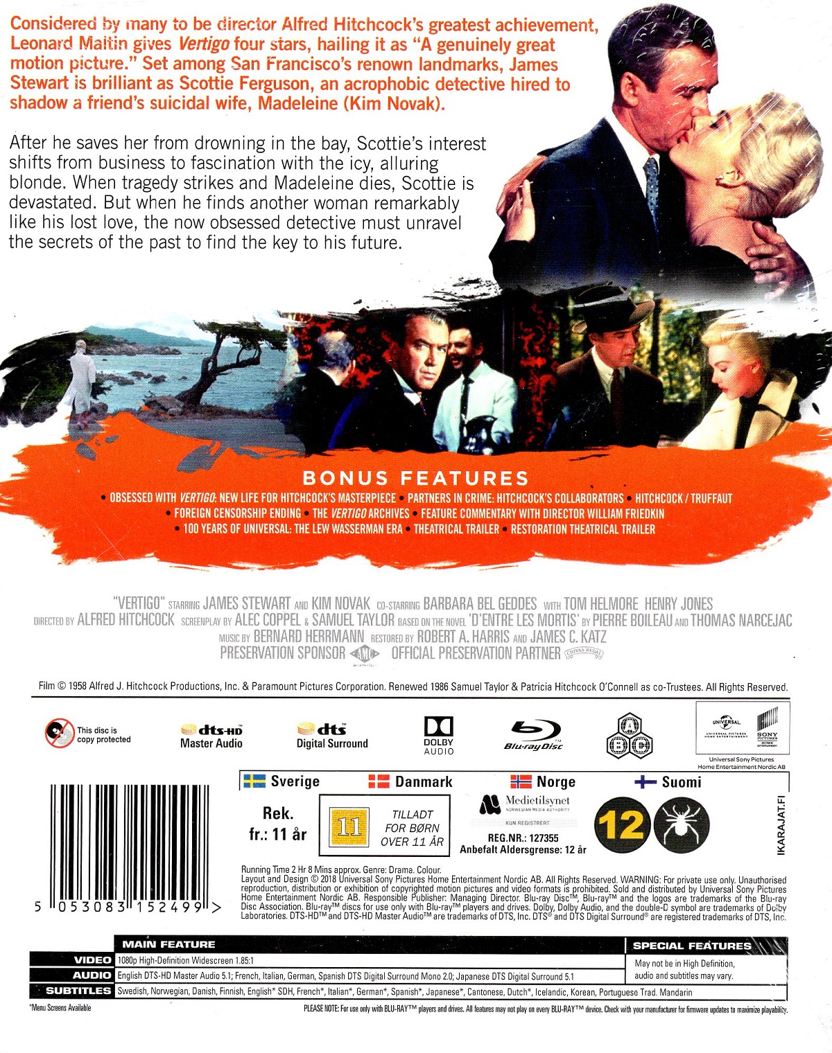 Vertigo (Steelbook) (Blu-ray) - 2