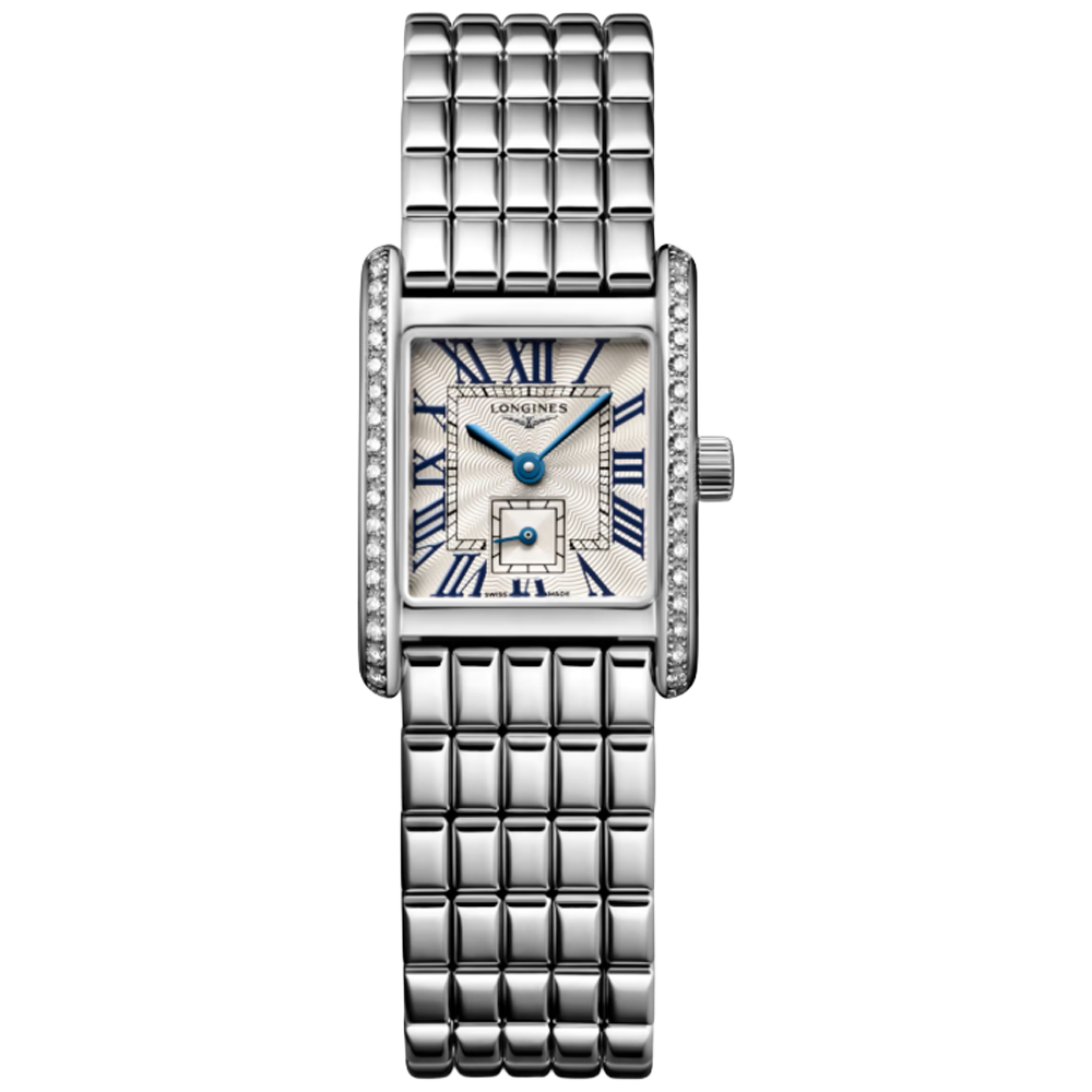 L5.200.0.71.6 Longines Mini DolceVita romerska siffror diamant bezel  21,50 X 29,00  