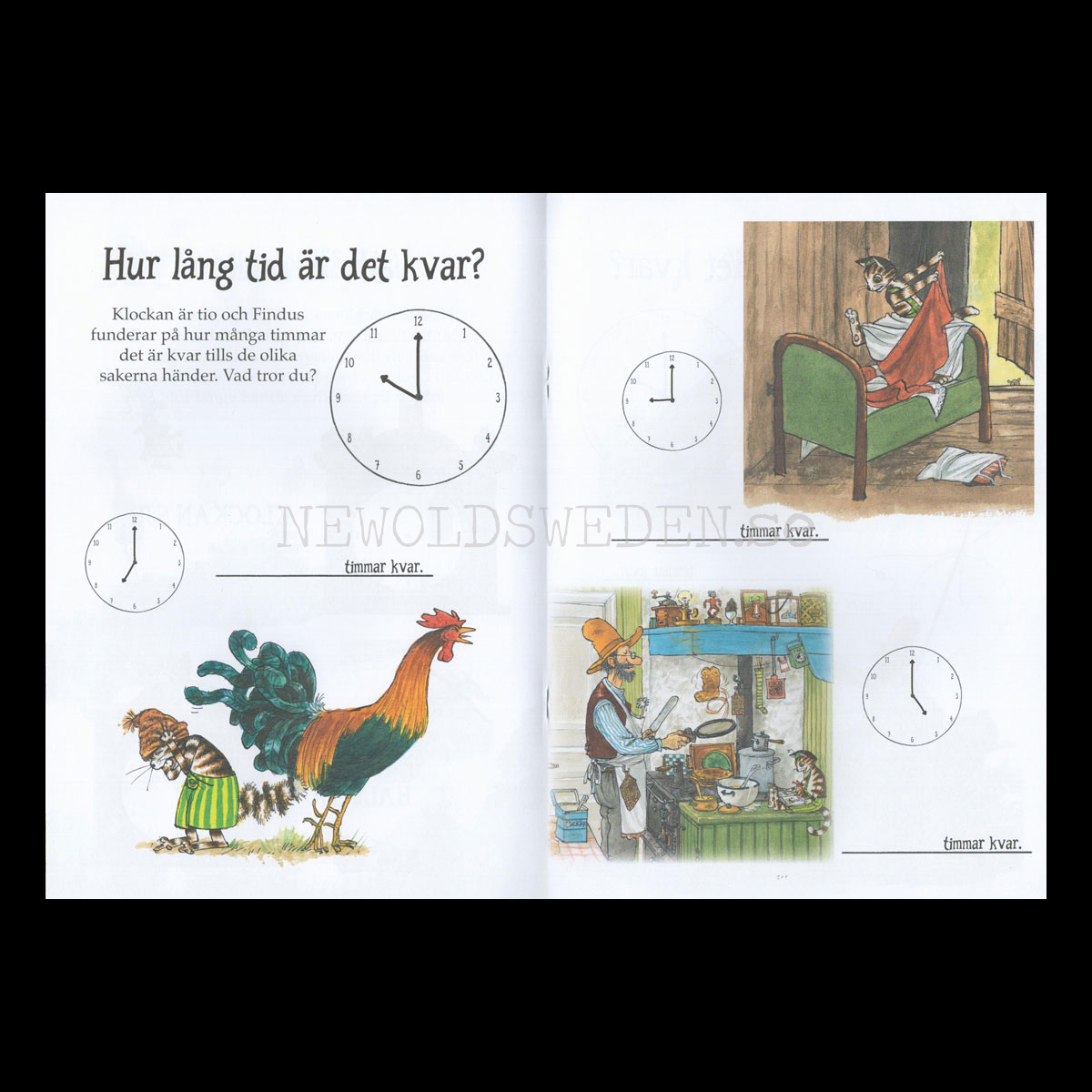 Pettson & Findus - Lär dig klockan - L30 - 3