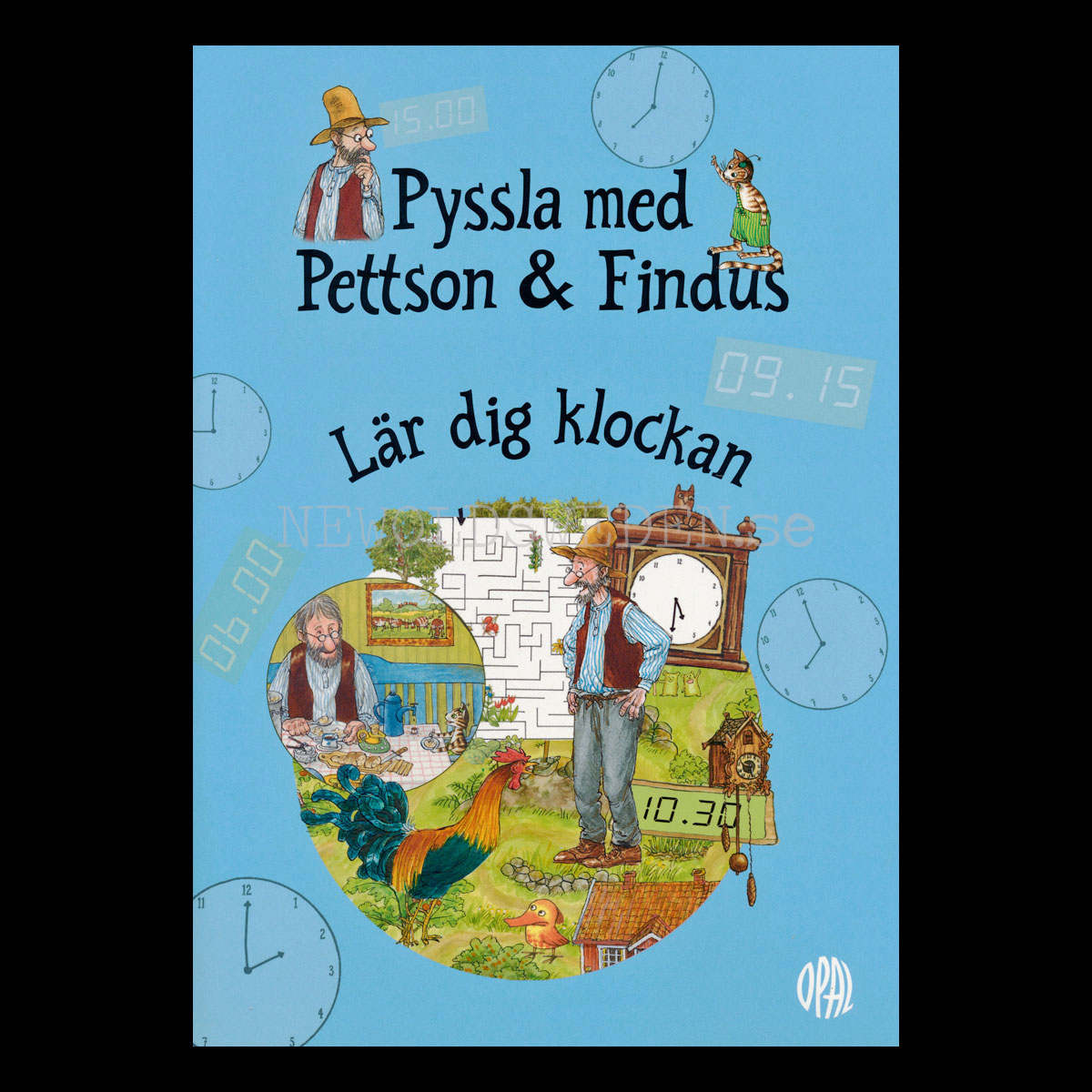 Pettson & Findus - Lär dig klockan - L30