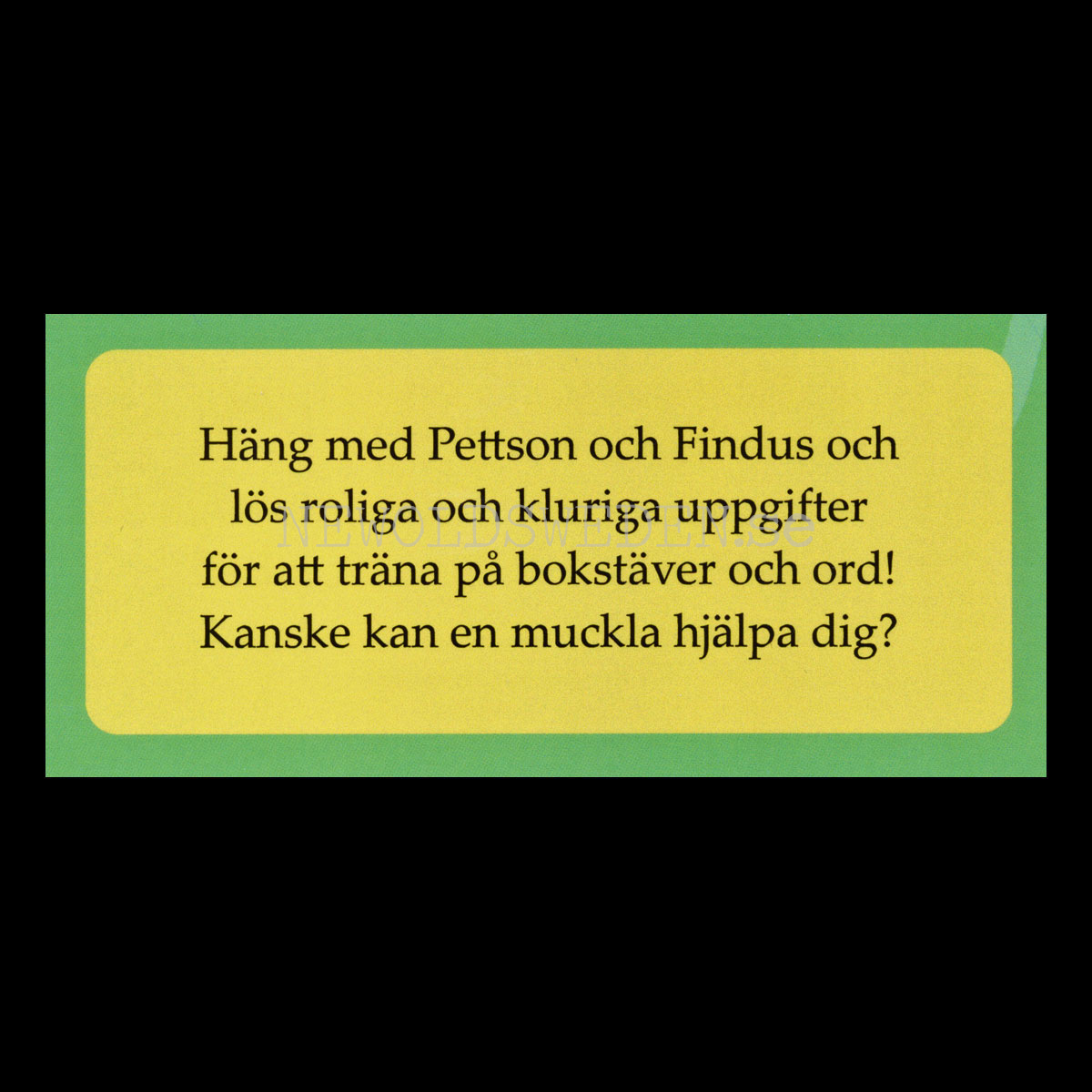 Pettson & Findus - Bokstäver och ord - L30 - 4