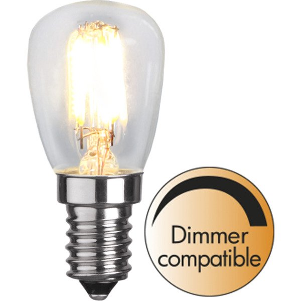 LED lamp E14 ST26 clear