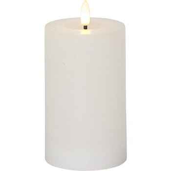 LED Block Light Flame Flow 15 cm, white
