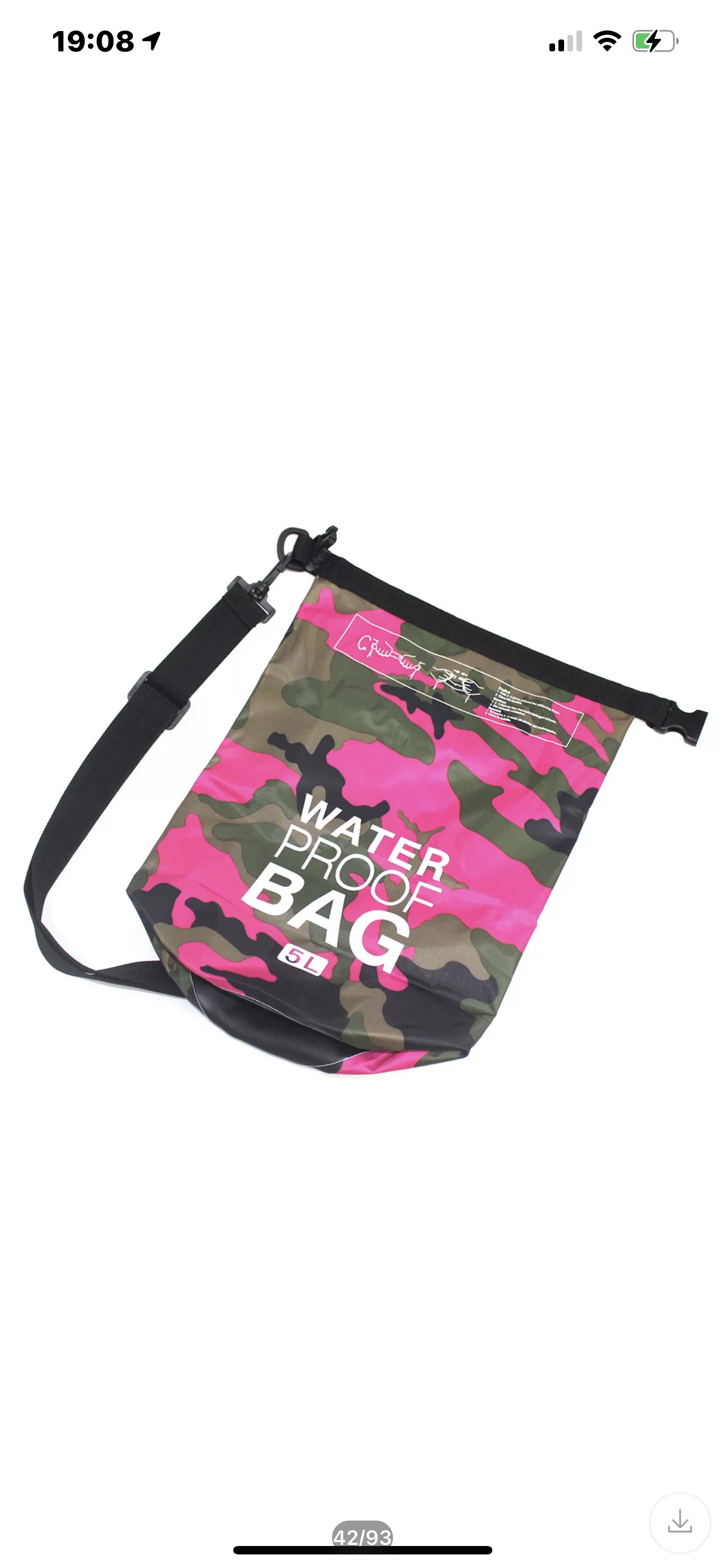 IPX6 water proof bag 5L  - 5
