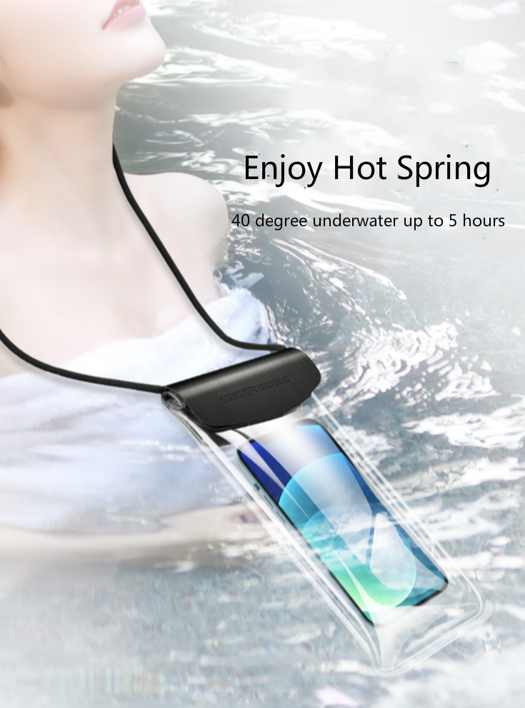 IPX8 Waterproof Mobile Phone Bag vattentät mobiltelefonväska - 7