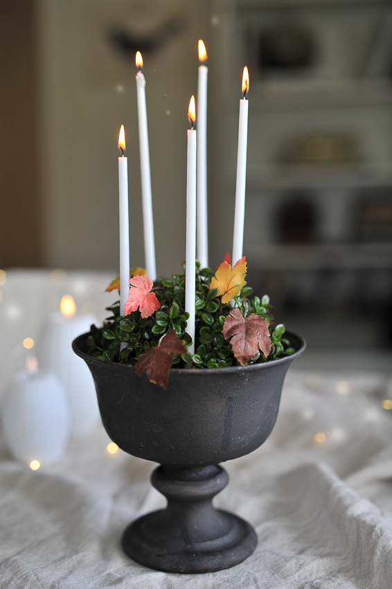 Hand-dipped thin long candles - Flower candles - White - 38 cm - 30-pack - 2