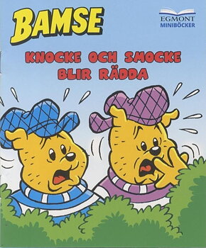 Egmont minibok, Bamse Knocke och Smocke blir rädda