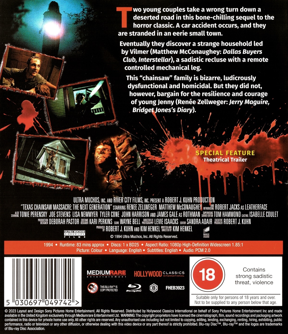 Texas Chainsaw Massacre - The Next Generation (ej svensk text) (Blu-ray) - 2