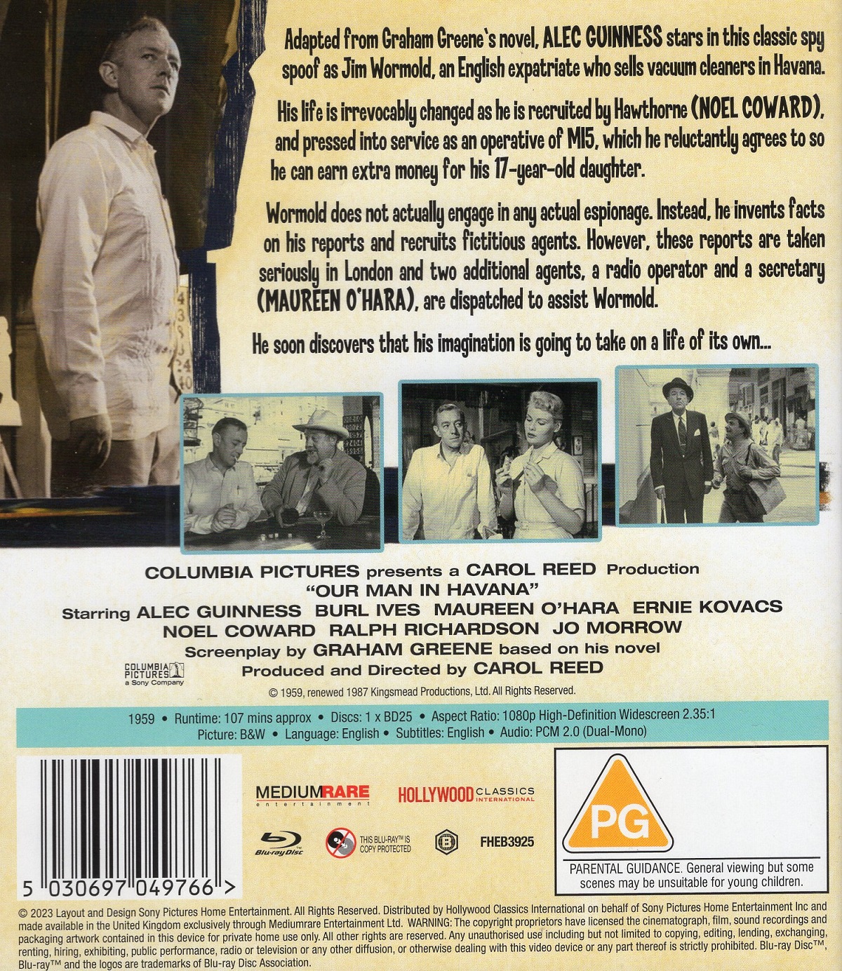 Our Man In Havana (ej svensk text) (Blu-ray) - 2