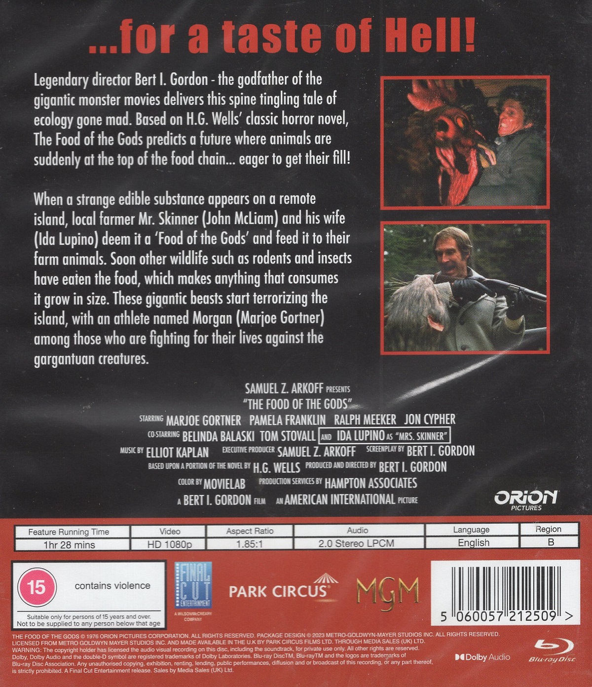 The Food Of The Gods (ej svensk text) (Blu-ray) - 2