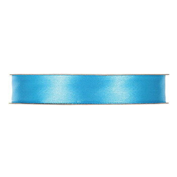 Satinband 15 mm - turkos 1 m