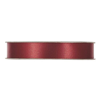 Satinband 15 mm - bordeaux 1 m