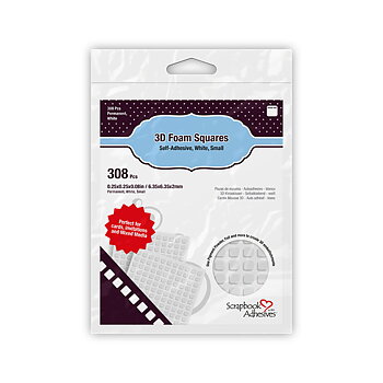 3L 3D Foam -Squares White 308 st