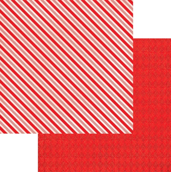 Elizabeth  -  Printed Cardstock - Holly Jolly Christmas 12x12 - 3
