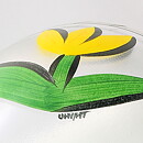 Ulrica Hydman–Vallien (Tulipa 1991) Rounded Bowl with Colorful Tulips 22 cm