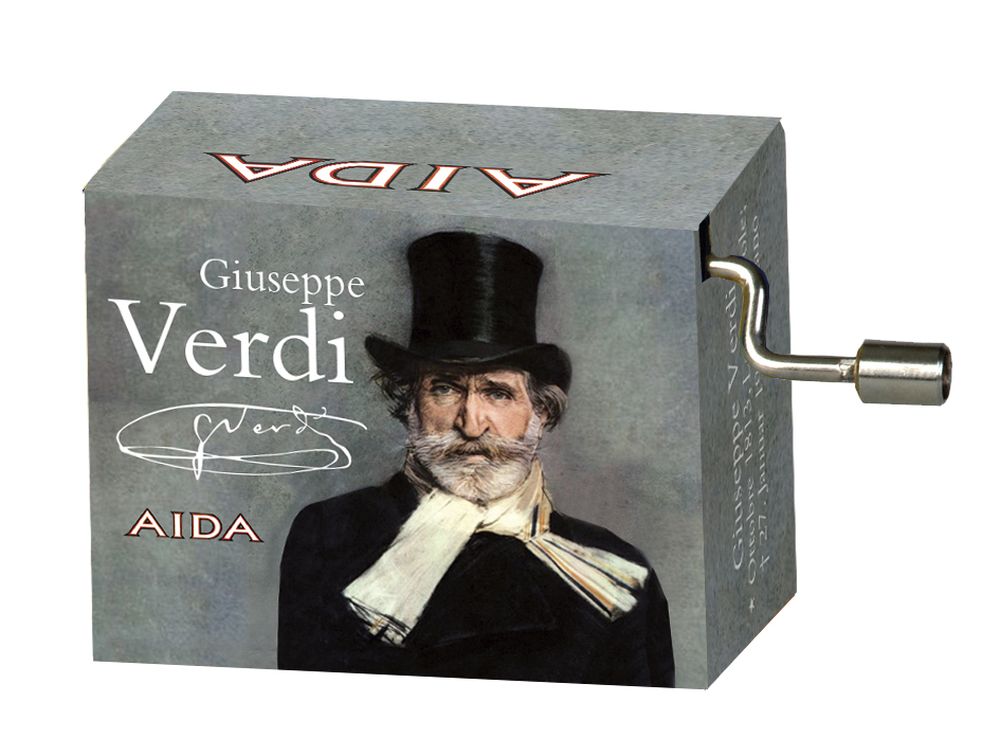 Spilledåse, Giuseppe Verdi, Triumfmarchen, TEMA-produkt