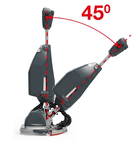 Skurmaskin (med batteri) Nu-Mop 2.2 l, 44 cm - 2